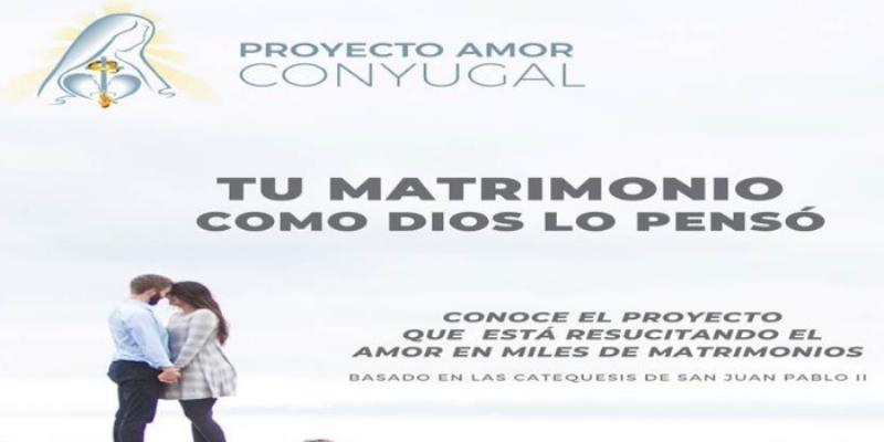 Proyecto Amor Conyugal se presenta esta semana en Santa Beatriz