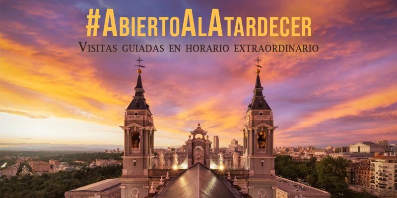 El Museo de la catedral de la Almudena organiza #AbiertoAlAtardecer, el mirador 360&ordm; ubicado en un lugar privilegiado de Madrid