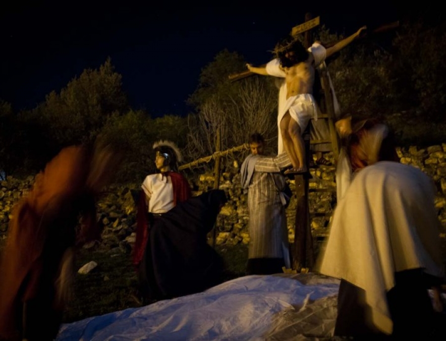 Escenificaci&oacute;n de La Pasi&oacute;n en El Molar