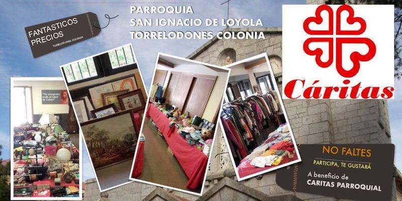 San Ignacio de Loyola de Torrelodones organiza un rastrillo a favor de C&aacute;ritas parroquial