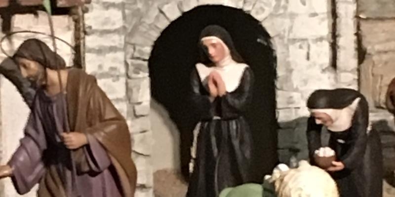 La iglesia del Monasterio de las Descalzas Reales expone al p&uacute;blico su bel&eacute;n