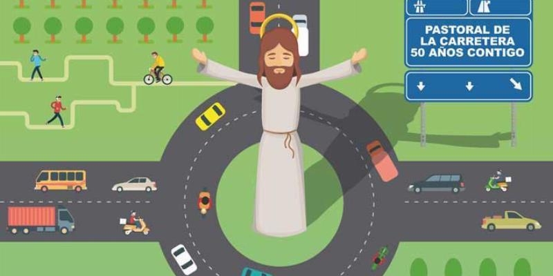 San Crist&oacute;bal celebra la Jornada de Responsabilidad en el Tr&aacute;fico con una Misa emitida por la 2 de TVE