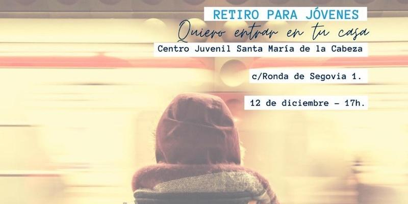 El Centro Juvenil Santa Mar&iacute;a de la Cabeza acoge el retiro de diciembre para j&oacute;venes organizado por Pastoral Vocacional
