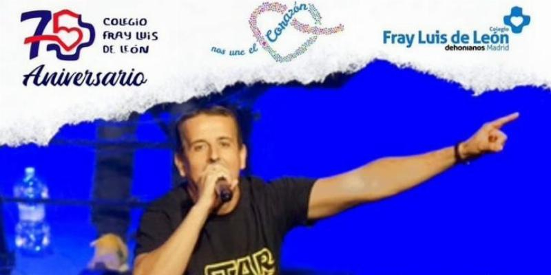 Nico Montero ofrece un concierto en Buen Suceso con motivo del 75 aniversario del colegio Fray Luis de Le&oacute;n