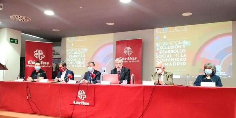 La pandemia deja en Madrid 370.000 personas más en situación de exclusión social