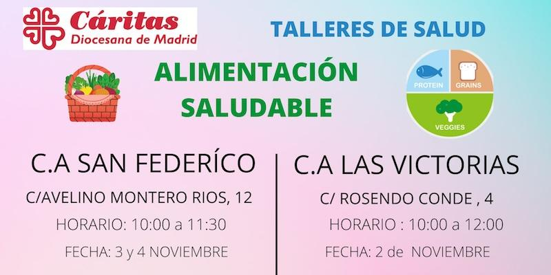 Cáritas Vicaría VIII organiza un taller de alimentación saludable pensando en el bienestar de las familias