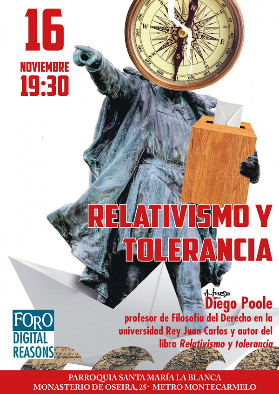 Santa Mar&iacute;a la Blanca de Montecarmelo acoge una conferencia sobre relativismo