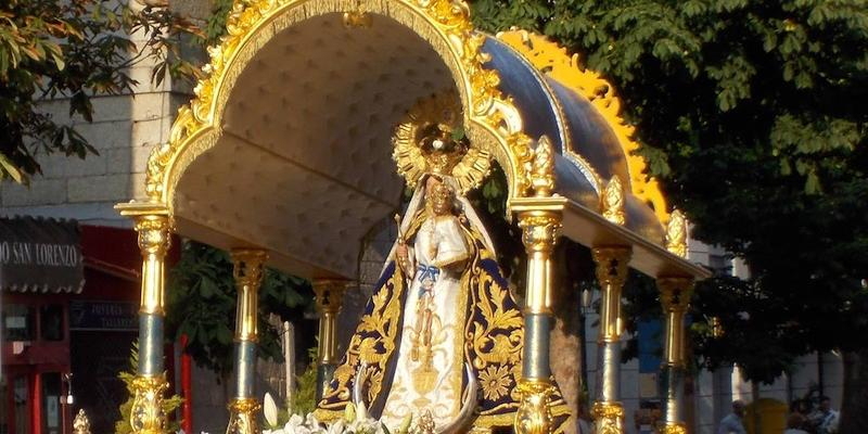 San Lorenzo de El Escorial se prepara con un quinario para la romer&iacute;a en honor a la Virgen de Gracia