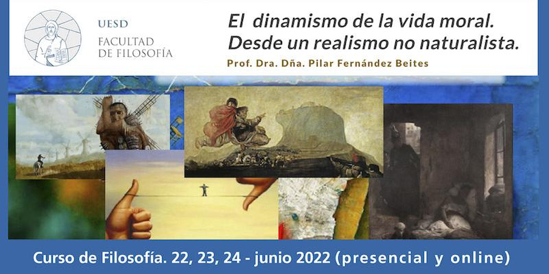 La Facultad de Filosof&iacute;a de la UESD organiza el curso 'El dinamismo de la vida moral. Desde un realismo no naturalista'