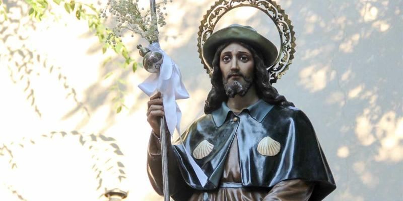 Colmenar de Oreja conmemora sus fiestas patronales en honor a san Roque con Misa y procesión
