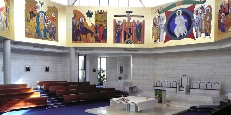 Santa Catalina Labour&eacute; honra a su titular con unos cultos marcados por la pandemia