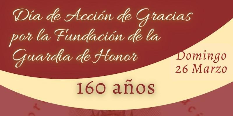 La Guardia de Honor del Sagrado Corazón de Jesús celebra un día de acción de gracias por sus 160 años