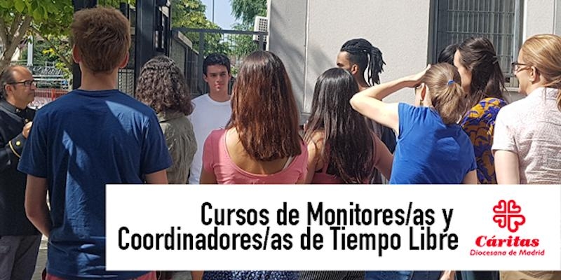 El Centro de Estudios Sociales de Cáritas Diocesana de Madrid abre el plazo de inscripción para los nuevos cursos de monitor y coordinador de tiempo libre