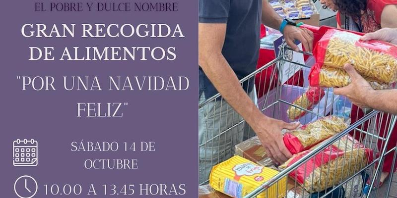 La Hermandad de Jesús El Pobre realiza en octubre una recogida de alimentos en Guadarrama