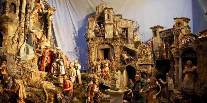 La Iglesia del monasterio de las Descalzas Reales abre al p&uacute;blico un bel&eacute;n instalado por Patrimonio