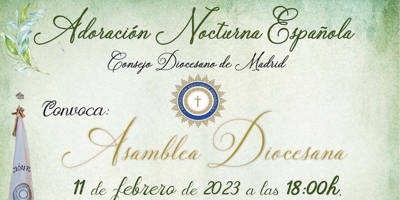Santísimo Cristo de la Victoria acoge la asamblea diocesana anual de la Adoración Nocturna de Madrid