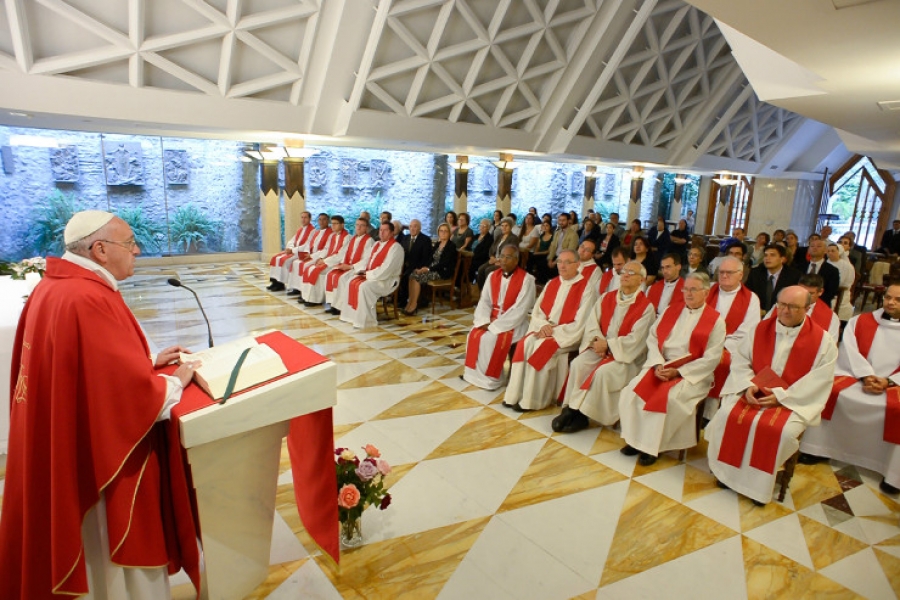 El Papa en Santa Marta: 'Jes&uacute;s reza por nosotros delante del Padre'