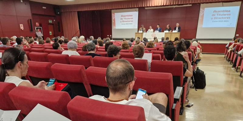 Escuelas Católicas Madrid celebra su II Asamblea del curso presidida por el obispo auxiliar de Madrid José Antonio Álvarez