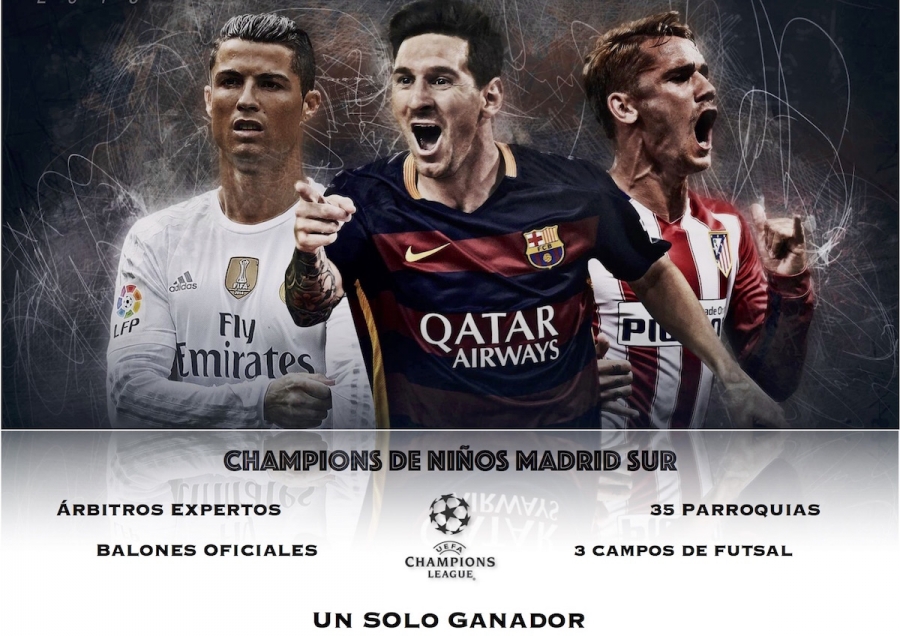 Las parroquias de la Vicar&iacute;a V celebran la Champions de ni&ntilde;os Madrid Sur