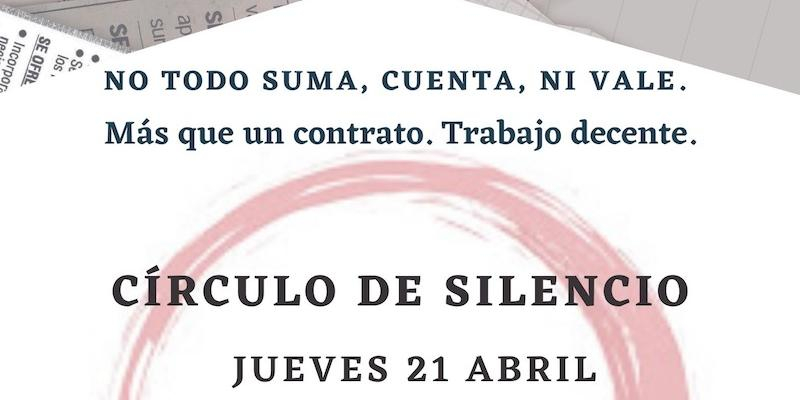 Cáritas Vicaría II celebra un Círculo de Silencio con el lema &#039;Más que un contrato. Trabajo decente&#039;