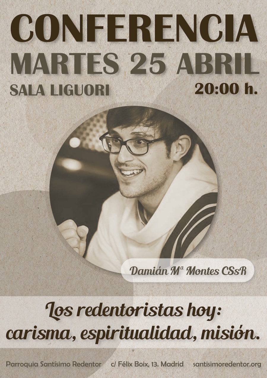 La parroquia Sant&iacute;simo Redentor ofrece una conferencia sobre los redentoristas
