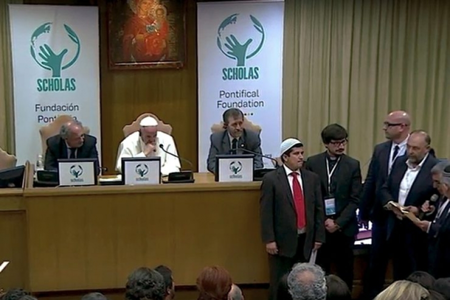 Francisco a Scholas: La amistad es lo contrario de la cultura del descarte