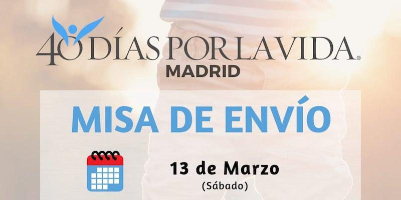 Sant&iacute;simo Cristo de la Victoria acoge este s&aacute;bado la Misa de inicio de la campa&ntilde;a '40 d&iacute;as por la vida Madrid'