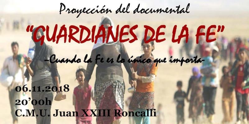 Jaume Vives presenta en el colegio mayor Roncallli el documental Guardianes de la fe