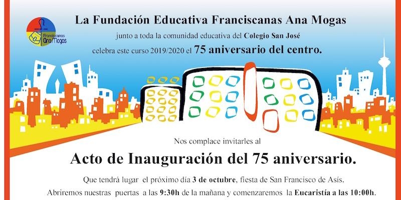 La Fundación Educativa Franciscana Ana Mogas celebra el 75º del colegio San José