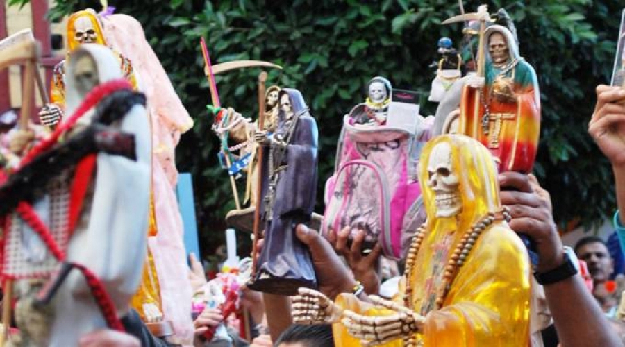 Matanza de 28 presos en c&aacute;rcel de M&eacute;xico se produjo en ritual de la Santa Muerte