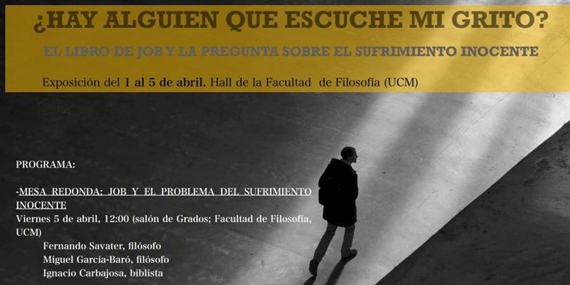 Fernando Savater, Miguel Garc&iacute;a-Bar&oacute; e Ignacio Carbajosa debaten este viernes sobre Job y el problema del sufrimiento inocente