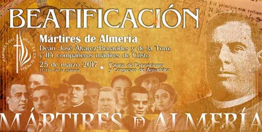 El cardenal Carlos Osoro asistir&aacute; a la ceremonia de beatificaci&oacute;n de los 115 m&aacute;rtires de Almer&iacute;a