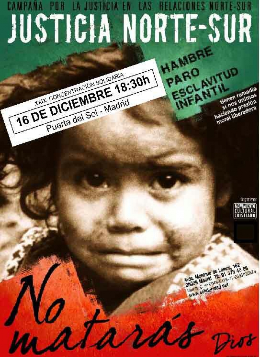 XXIX concentraci&oacute;n solidaria en la Puerta del Sol