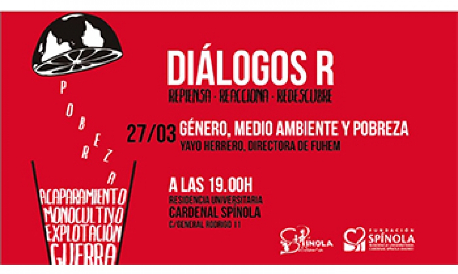 &#039;Género, Medio Ambiente y pobreza&#039;: la nueva sesión de DiálogosR de Spinola Solidaria el próximo 27 de marzo