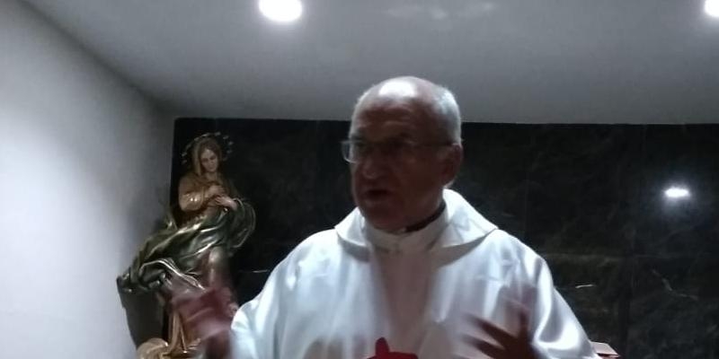 El padre Ángel Camino inaugura el curso de formación permanente para la vida consagrada en la Vicaría VIII
