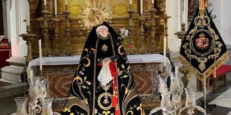 Nuestra Señora de la Soledad y Desamparo celebra este sábado en Calatravas su función principal de instituto