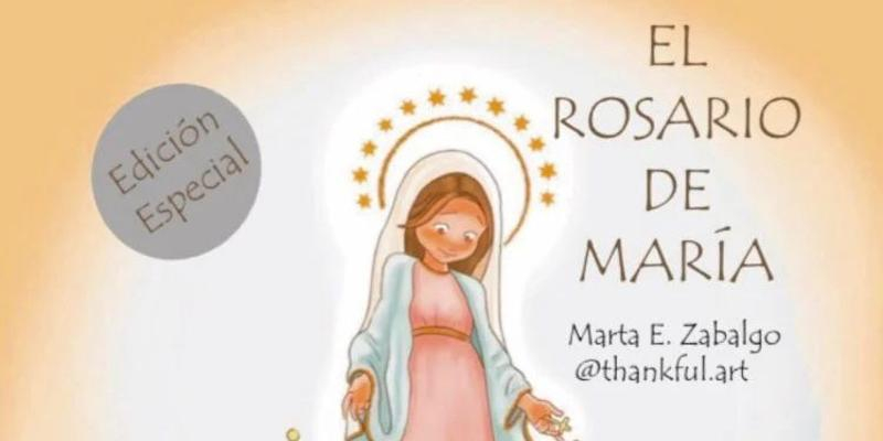 San Germán de Constantinopla pone a la venta el álbum ilustrado 'El rosario de María'