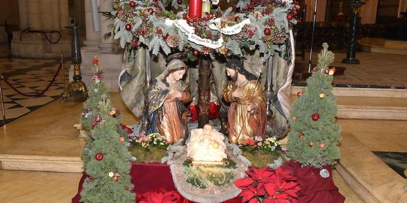 La catedral de la Almudena acoge las principales celebraciones de Navidad presididas por el cardenal Osoro