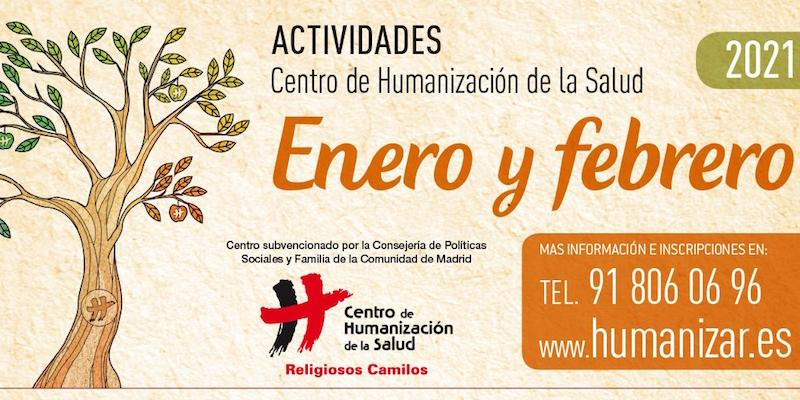 El Centro de Humanización de la Salud programa nuevas actividades formativas para los meses de enero y febrero