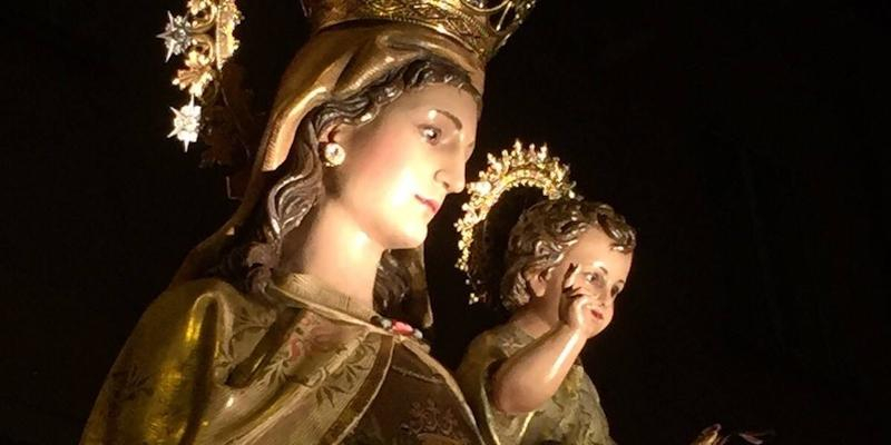 La Hermandad de Nuestra Señora del Carmen de Villaverde honra a su patrona con un amplio programa de cultos