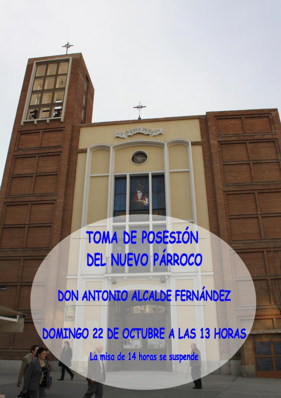 El vicario episcopal de la II presenta al p&aacute;rroco de Nuestra Se&ntilde;ora de Covadonga