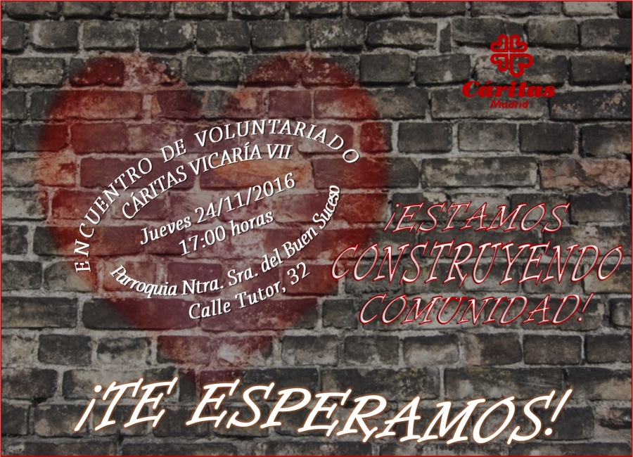 Encuentro de voluntariado de Cáritas Vicaría VII en la parroquia del Buen Suceso