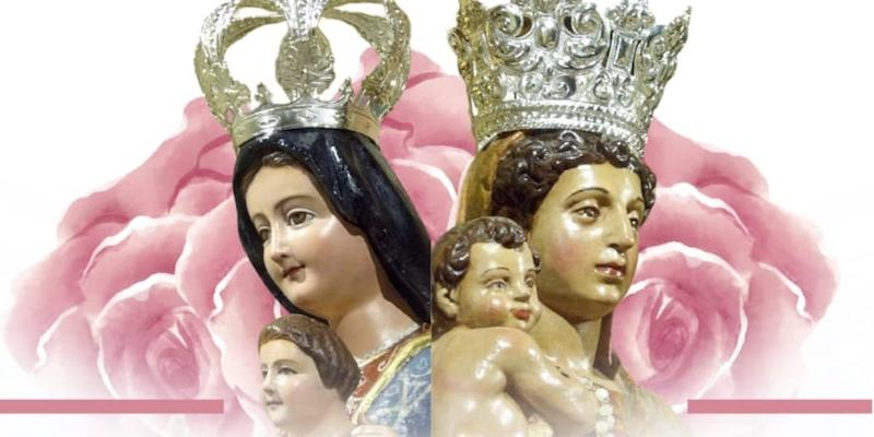 Ofrenda floral en Piñuécar a Nuestra Señora del Rosario y la Virgen de las Candelas