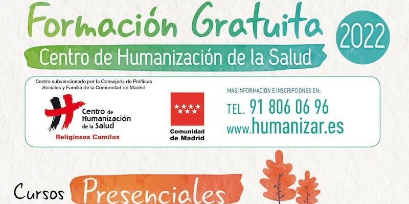 El Centro de Humanización de la Salud presenta el calendario de sus próximos cursos presenciales gratuitos