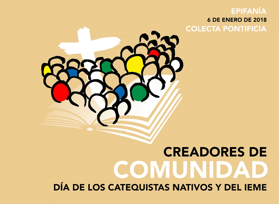 Este s&aacute;bado se celebra la jornada de Catequistas Nativos y del IEME, con el lema Creadores de comunidad