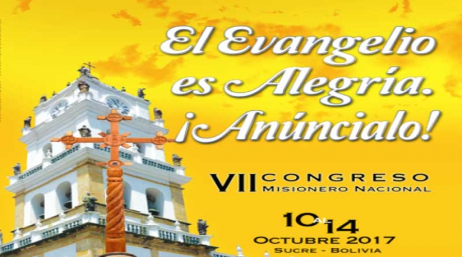 Comienza en Sucre el VII Congreso Misionero Nacional de Bolivia