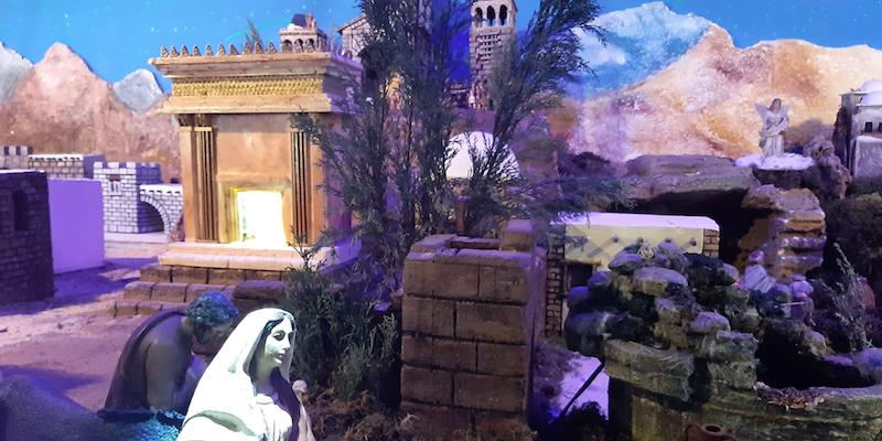 Santa Eugenia de Villa de Vallecas inaugura el belén parroquial con una Misa solemne