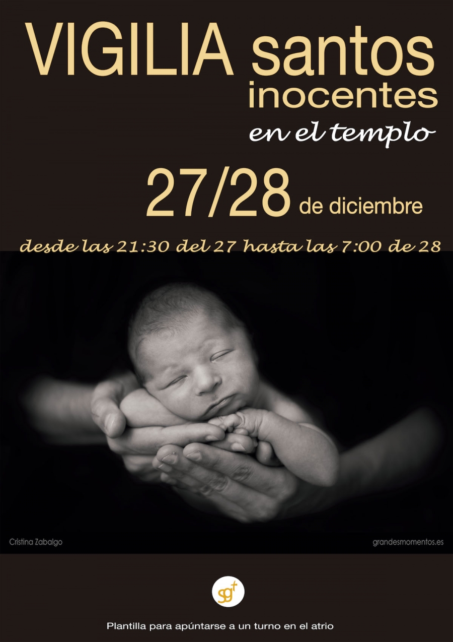 San Germ&aacute;n celebra una vigilia de oraci&oacute;n en la fiesta de los Santos Inocentes