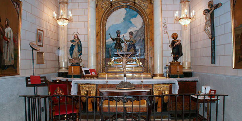 Actividades culturales organizadas por la Congregación de San Isidro: visitas guiadas a la capilla de la Cuadra del santo, a la Colegiata y al camarín sepulcral
