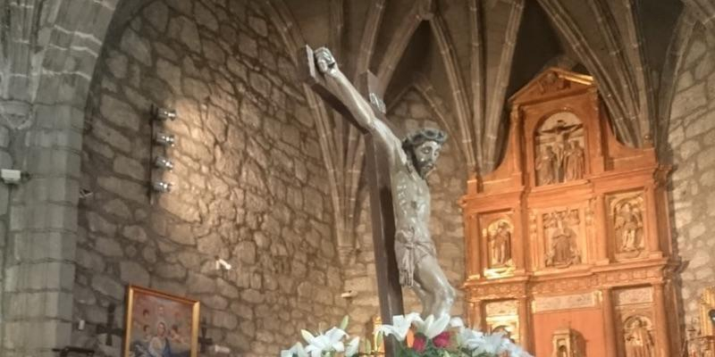 Santa Mar&iacute;a la Blanca de Cerceda acoge una solemne Eucarist&iacute;a en honor al Sant&iacute;simo Cristo de la Esperanza